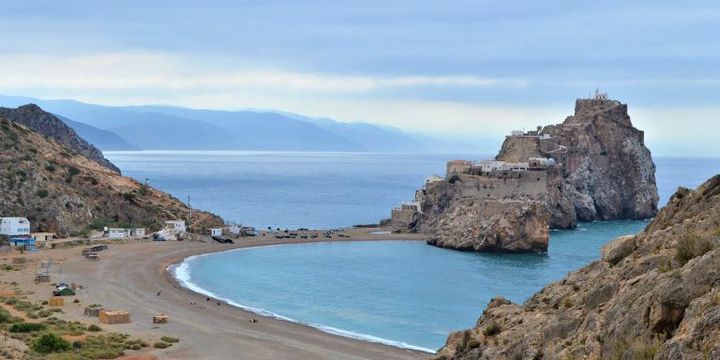  Penon de Velez de la Gomera: confetti espagnol en terre marocaine. Les conflits de souveraineté entre l'Espagne et le Maroc n'empêchent pas une excellente coopération en matière de répression du terrorisme islamiste.  (Mustafa EL HASSOUNI / AFP)