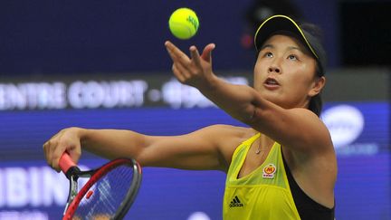 La joueuse de tennis&nbsp;Peng Shuai avait disparu début novembre, après&nbsp;avoir révélé avoir été victime d'agressions sexuelles par&nbsp;un ancien dirigeant chinois.&nbsp; (EYEPRESS NEWS / AFP)