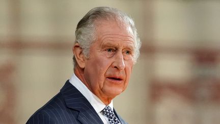 Le roi d'Angleterre Charles III à Londres, le 13 mars 2023. (JORDAN PETTITT / POOL)