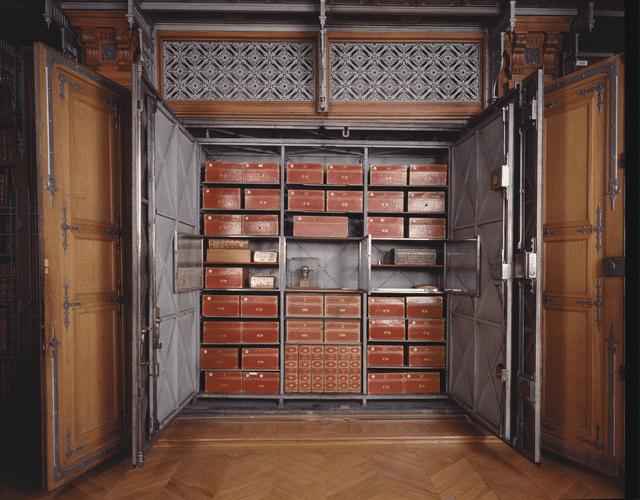 L'armoire de fer des Archives nationales 
 (Archives nationales )