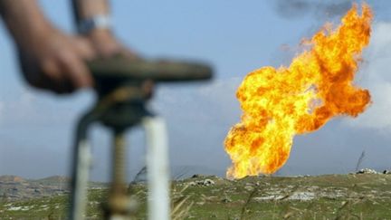 Un champ pétrolier dans le nord de l'Irak, près de la ville de Kirkuk (AFP - Karim SAHIB)