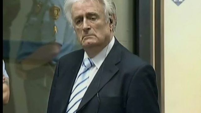 Karadzic condamné jeudi à 40 ans de prison par le Tribunal pénal de La Haye