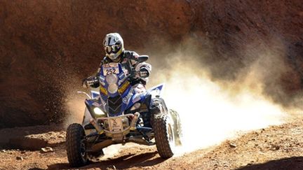 L'Argentin Alejandro Patronelli, vainqueur en quad en 2011