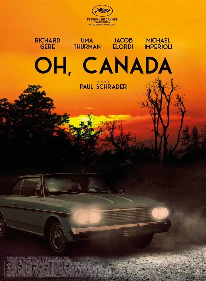 L'affiche de "Oh, Canada" de Paul Schrader (2024). (ARP SELECTION)