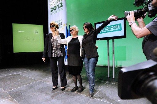 Eva Joly à Nantes le 4 avril. (Afp)