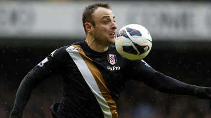 Le joueur de Fulham, Dimitar Berbatov (KERIM OKTEN / MAXPPP)