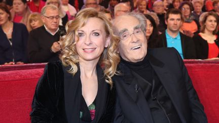 Natalie Dessay et Michel Legrand, ici en 2015, à nouveau partenaires pour l'album "Between yesterday ant tomorrow" (MAXPPP)