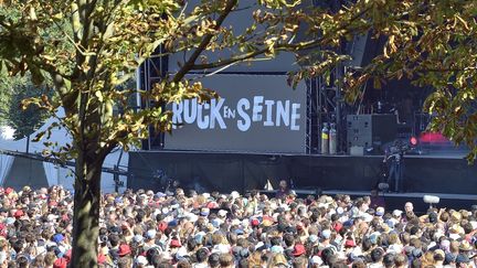 Le public de Rock en Seine au Parc de Saint-Cloud, dans les Hauts-de-Seine (28 août 2016)
 (Edmond Sadaka / SIPA)