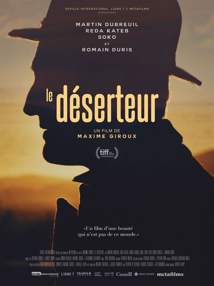 L'affiche du film "Le Déserteur". (Ligne 7)