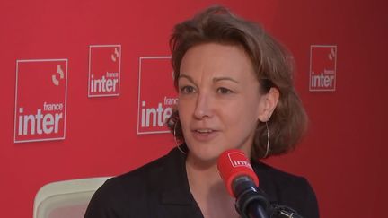 Marylise Léon, nouvelle secrétaire générale de la CFDT, invitée de France Inter, le 23 juin 2023. (FRANCE INTER / RADIO FRANCE)