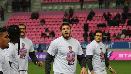 Le Stade Français a rendu hommage à Nicolas Chauvin