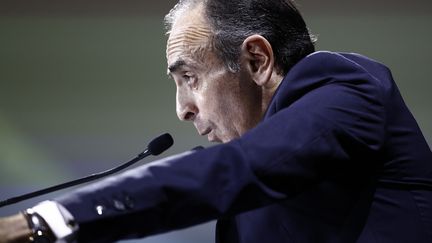 Eric Zemmour, lors de la "Convention de la droite", à Paris, le 28 septembre 2019. (SAMEER AL-DOUMY / AFP)