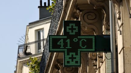 La canicule à Paris, le 18 juillet 2022. (MAXPPP)