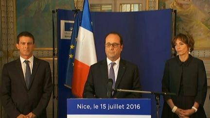 Hollande à Nice : "Ne pas m'abaisser à je ne sais quelles outrances, excés"