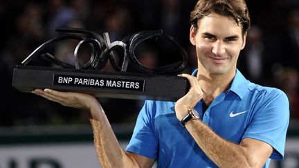 En 2011, Roger Federer remportait son unique Masters de Paris Bercy (- / AFP)