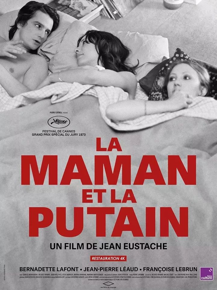 L'affiche de la version restaurée de "La Maman et la putain" de Jean Eustache (1973). (LES FILMS DU LOSANGE)