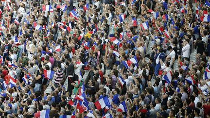 Les supporters français lors d'un match au Stade de France, en 2016. (GODONG / BSIP / AFP)