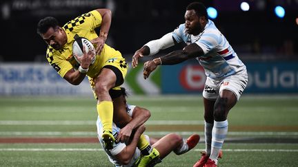 Clermont et le Racing se retrouvent pour une place en demi-finale (ANNE-CHRISTINE POUJOULAT / AFP)