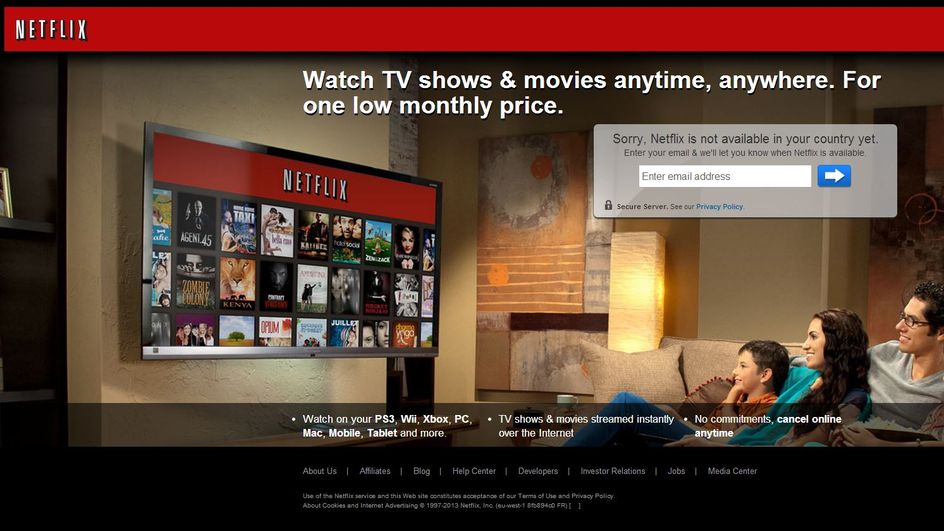 site streaming serie netflix