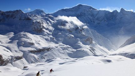 Patrice Hyvert, aspirant-guide chamoniard, avait disparu en mars 1982 &agrave; l'occasion d'une ascension en solitaire de l'Aiguille Verte par sa face nord-ouest. (ROYER-FRANCEDIAS / AFP)