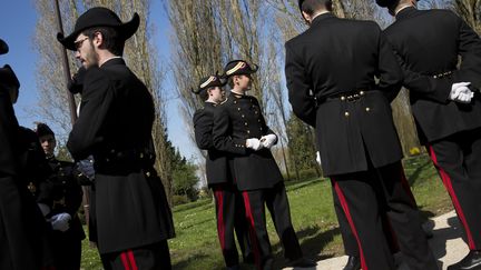 Des élèves de Polytechnique à Palaiseau (Essonne), le 19 avril 2016. (MAXPPP)