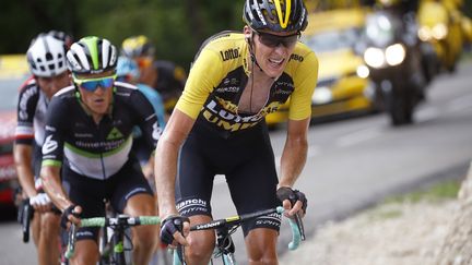 Robert Gesink (Lotto-Jumbo) lors de la 8e étape du Tour de France 2017 (DE WAELE TIM / TDWSPORT SARL)