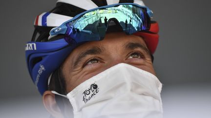 Thibaut Pinot, lors du Tour de France 2020.  (MARCO BETORELLO/AP/SIPA / SIPA)