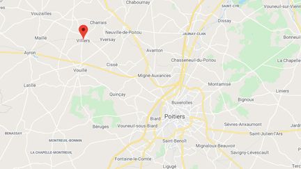 Villiers (Vienne). (GOOGLE MAPS)