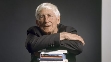 L'écrivain et dessinateur Tomi Ungerer en 2013.
 (GAETAN BALLY/KEYSTONE/MAXPPP )