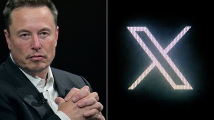 Elon Musk, boss of the social network X (formerly Twitter), October 10, 2023, in Paris.  (ALAIN JOCARD / AFP)