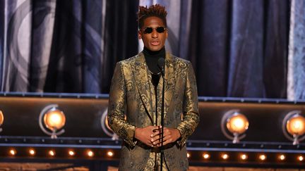 Le pianiste Jon Batiste en septembre 2011 à New York aux Etats-Unis&nbsp; (THEO WARGO / GETTY IMAGES NORTH AMERICA)