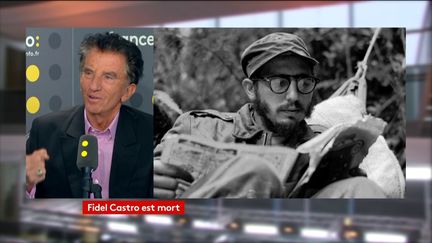 Jack Lang a rencontré Fidel Castro lors de sa venue à Paris dans les années 1980. (FRANCETV INFO)