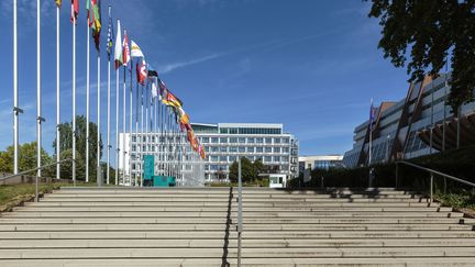 Le siège du Conseil de l'Europe à Strasbourg (Bas-Rhin). (ESCUDERO PATRICK / HEMIS.FR / AFP)