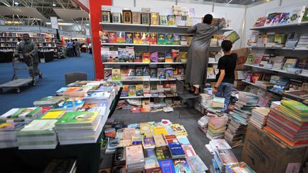 Installation des stands à la Foire du livre de Riyad, le 4 mars 2014
 (Fayez Nureldine / AFP)