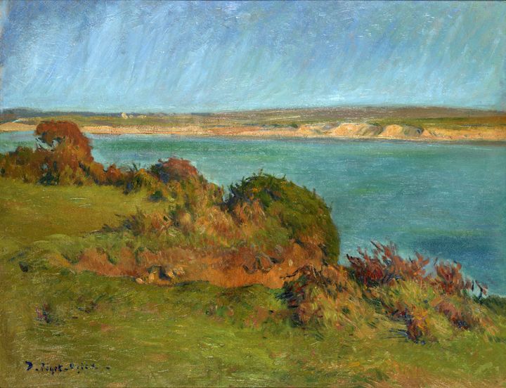 Jean-Bertrand Pégot-Ogier (Salamanque, 1877 ; Attichy, 1915), "Le Pouldu, sur la côte", 1912 (MUSEE DE PONT-AVEN)