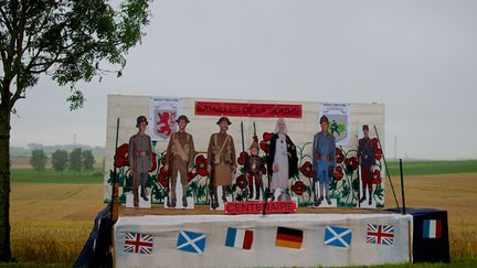  (Des hommages aux combattants de la Première Guerre Mondiale un peu partout sur la route du Tour © RF/BS)