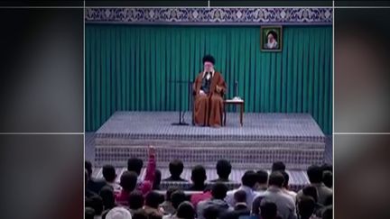 Iran : l'Ayatollah pris a partie par des étudiants (France 2)