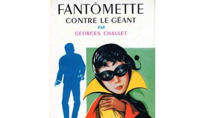 D&eacute;tail de la couverture de "Fant&ocirc;mette contre le g&eacute;ant", de Georges Chaulet. (DR)