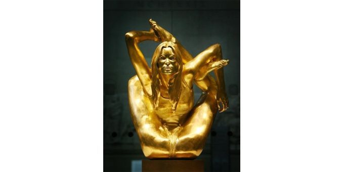 Kate Moss par Marc Quinn en 2008
 (DR)