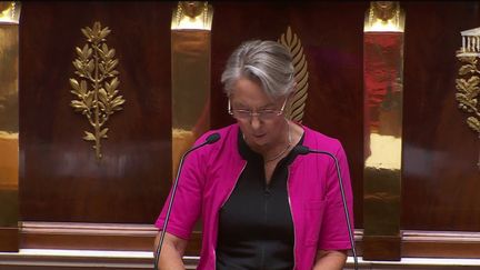 Élisabeth Borne : un discours et des annonces