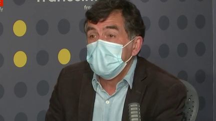 L'épidémiologiste Arnaud Fontanet, invité de franceinfo, mardi 25 mai 2021. (FRANCEINFO)