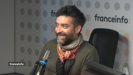 Le comédien Mathieu Demy qui joue dans la série Mytho sur Arte (CAPTURE D'ECRAN FRANCEINFO)