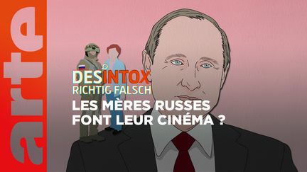 Désintox. Russie : non, des comédiennes n'ont pas interprété de fausses mères de soldats russes, morts en Ukraine (ARTE/2P2L)