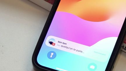 Si l’application Ten Ten est en vogue sur les téléphones des adolescents, le ministère de l’Intérieur a diffusé un message de prévention sur son utilisation. (France 2)