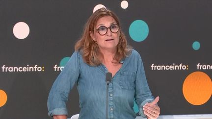 Édith Rieubon, rédactrice en chef du "Journal de Mickey", le jeudi 17 octobre 2024. (FRANCE INFO / RADIO FRANCE)