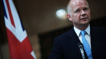 William Hague, le ministre britannique des Affaires étrangères (AFP - Gianluigi GUERCIA)