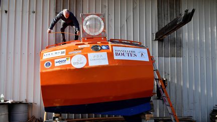 Jean-Jacques Savin avait pour objectif d'atteindre la mer des Caraïbes. (GEORGES GOBET / AFP)