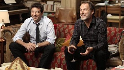 Patrick Bruel et Charles Berling dans &quot;Le prénom&quot;
 (pathéDistribution)