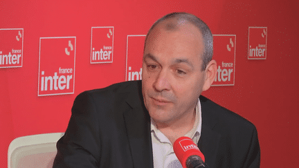 Laurent Berger, secrétaire général de la CFDT, était l'invité de France Inter, jeudi 20 avril 2023. (FRANCE INTER / RADIO FRANCE)