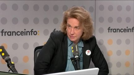 Marylise Léon, secrétaire générale de la CFDT, le 8 novembre 2024 sur franceinfo. (FRANCEINFO / RADIOFRANCE)